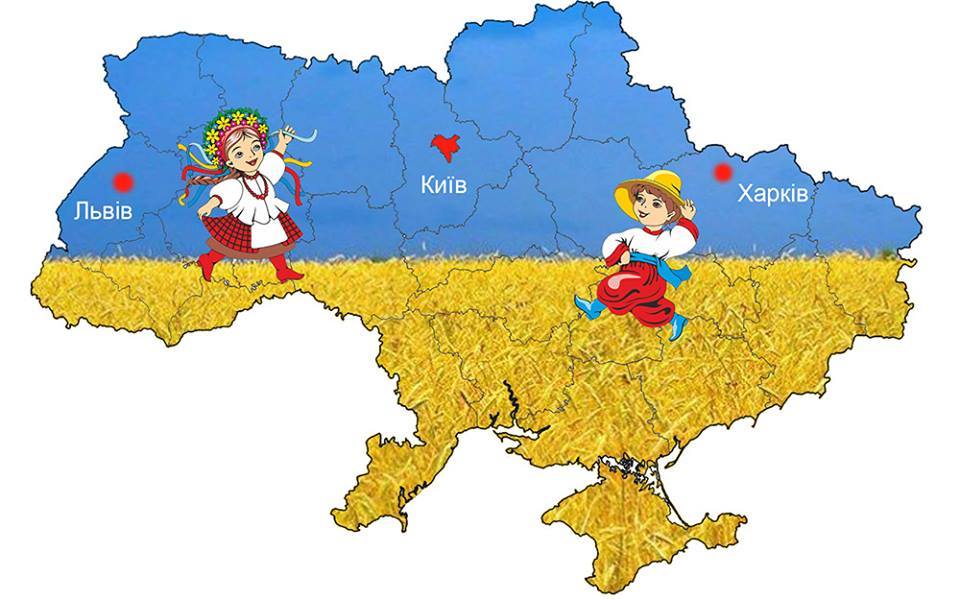 Карта україни малюнок